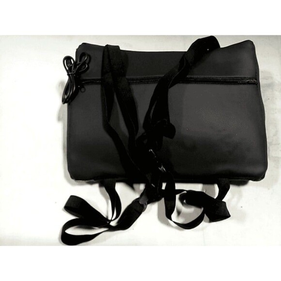 Black/Camo Low Back Support Cushion with Chair straps - Unused - Picture 4 of 4